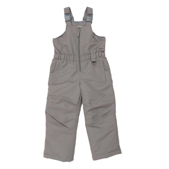Other - Roebuck & Co. Snow Pants Boys Small 4 Gray Adjustable Strap Front Zip Insulated
